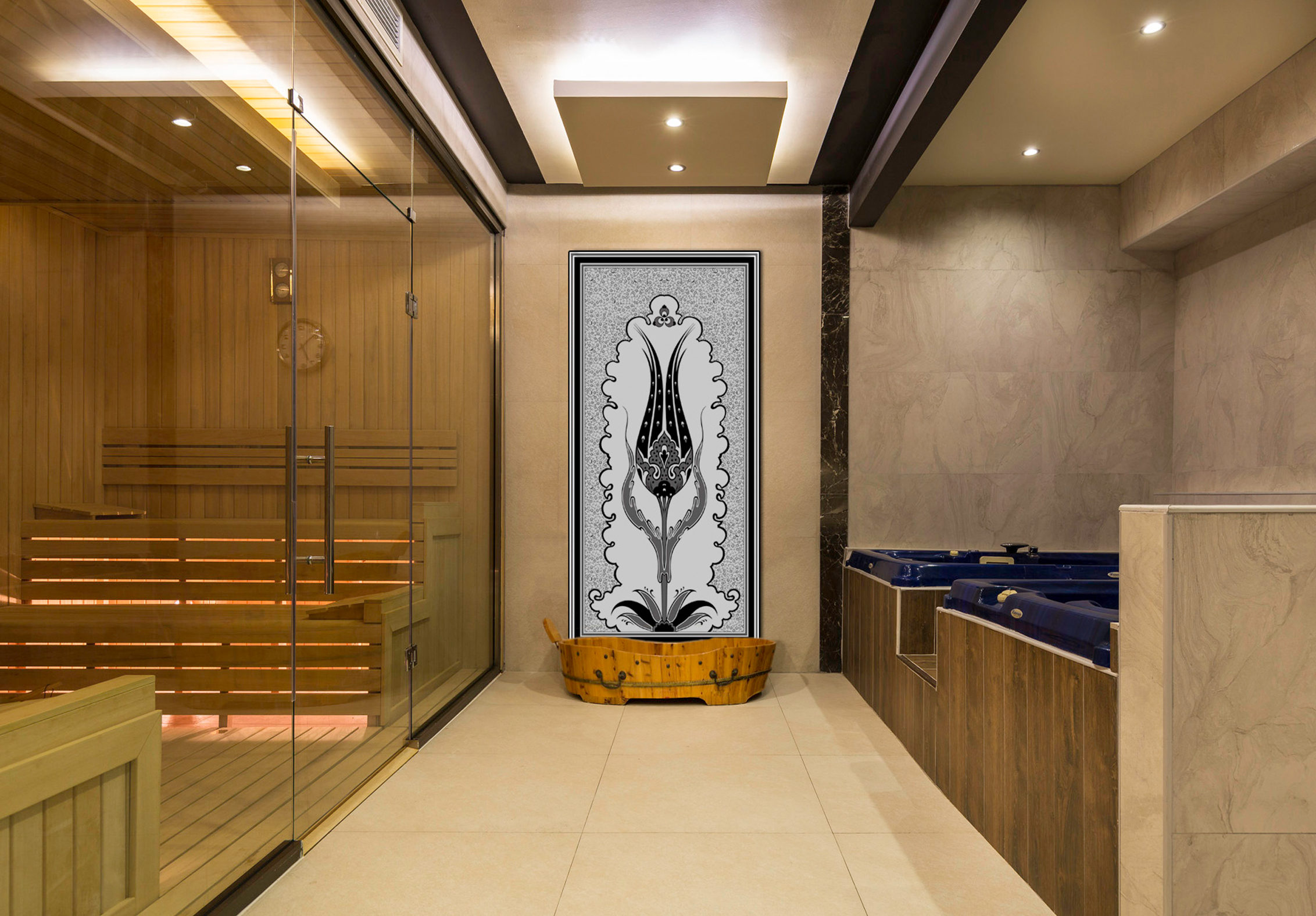 Hamam Çinileri-22-Kütahya Çini